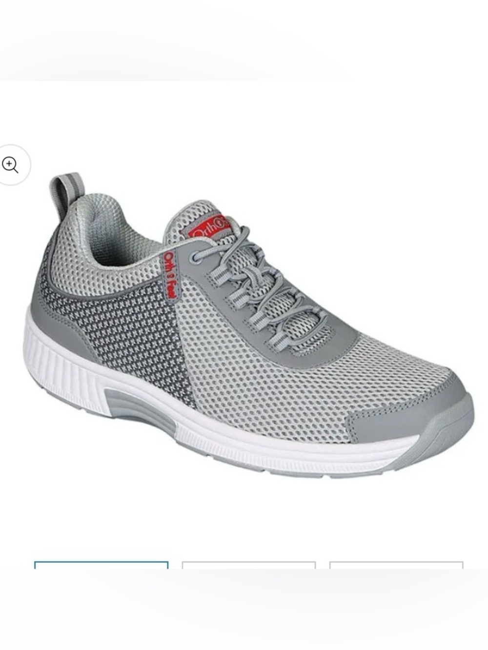 Orthofeet Edgewater 618 Mens 12 2E Wide Diabetic Stretch Knit Orthotic Shoes